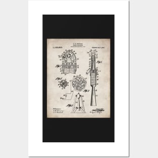 Rocket Ship Patent - Nasa Rocketship Art - Antique Posters and Art